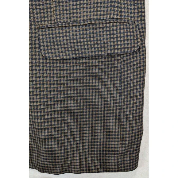 VTG Bachrach 42L Mens Sport Coat Jacket 46" Chest Made In USA - Picture 12 of 12